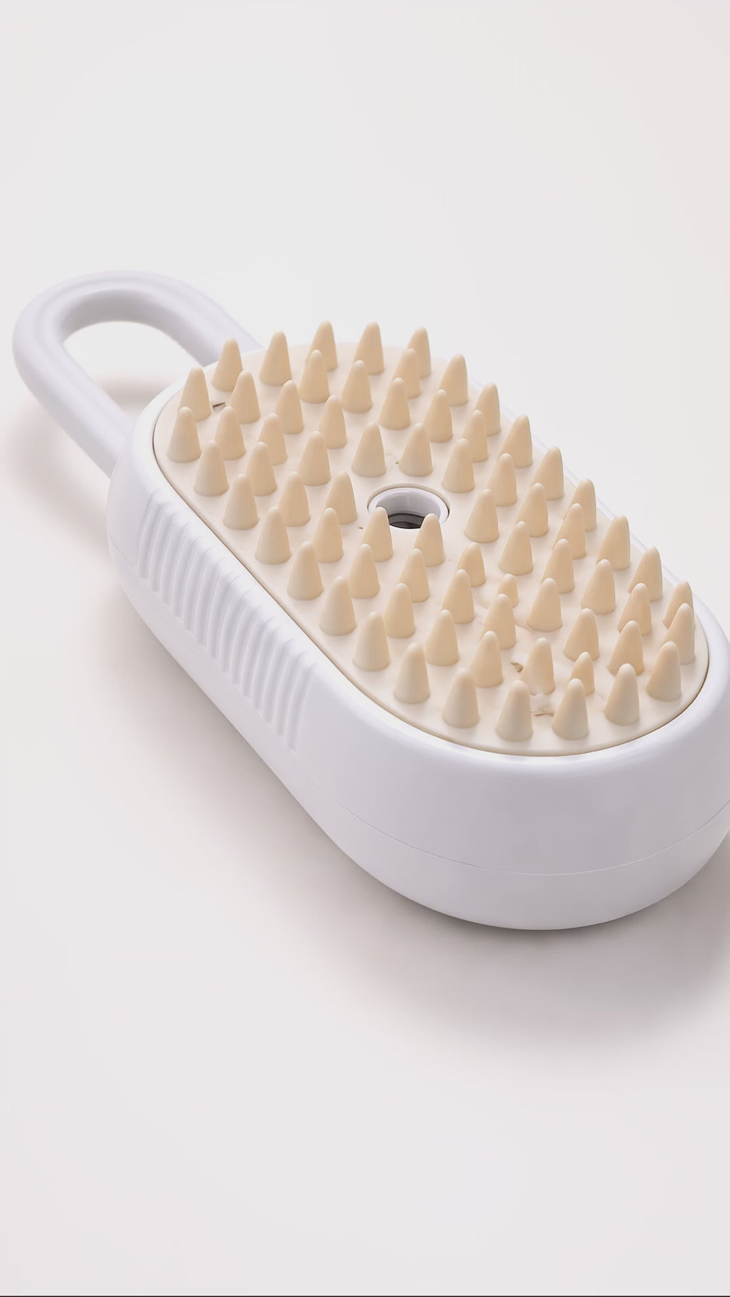 Plume Care™ | Brosse Vapeur Anti-Poils 3-en-1 pour Chien & Chat